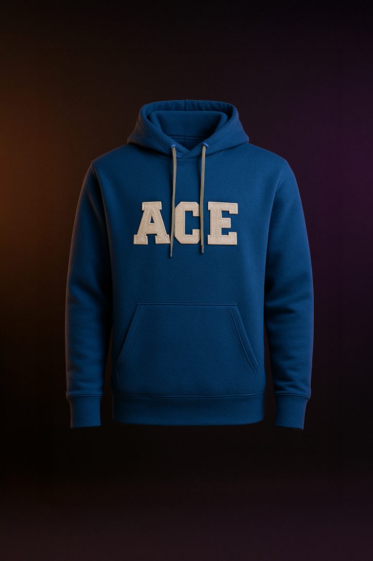 HOODIE AZUL ACE